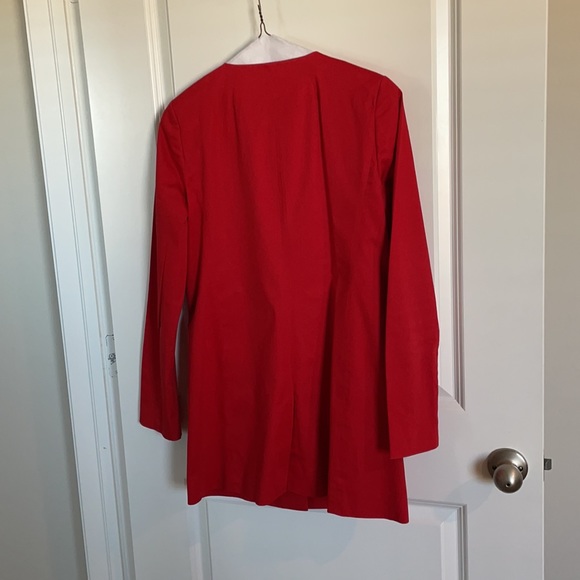 J. Crew red jacket size 2 - Picture 4 of 10